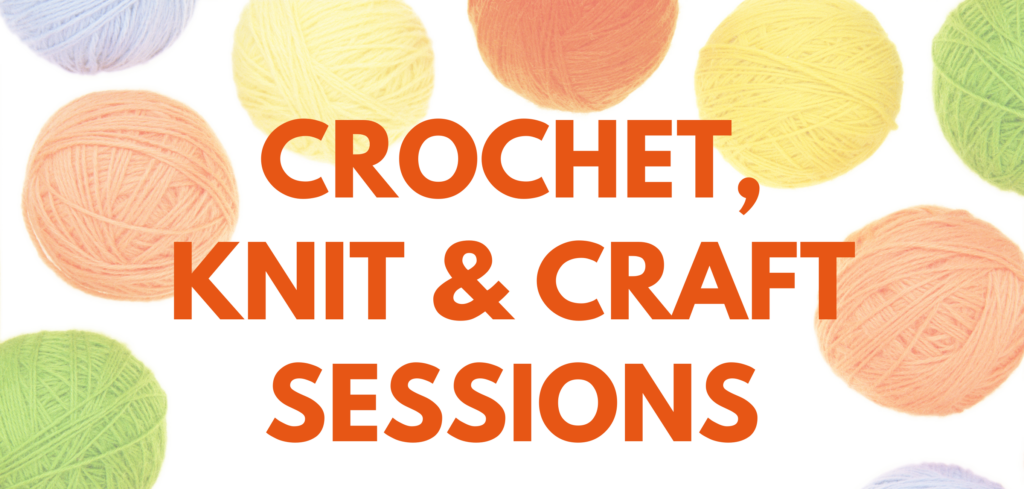 Crochet, Knit & Craft Sessions in Stockport - Manchester City of Literature