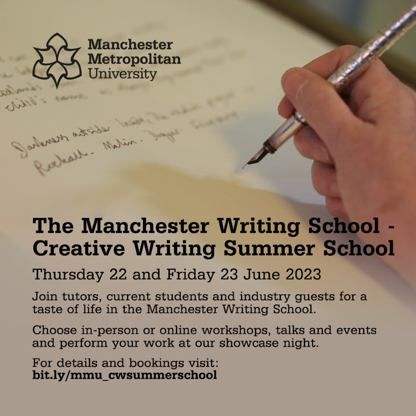 creative writing short courses manchester